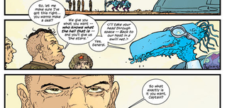 Illustration for article titled Mad scientists reach for the stars, kill everything in The Manhattan Projects #5Â Â